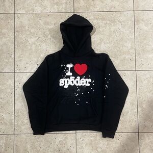 I heart spider hoodie